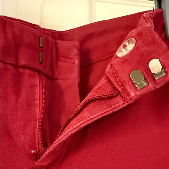 Old Navy Cherry Red Pixie Ankle Pants - Picture 3 of 4